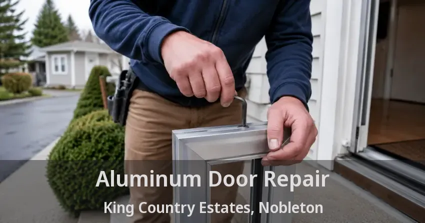 Aluminum Door Repair King Country Estates, Nobleton - ON