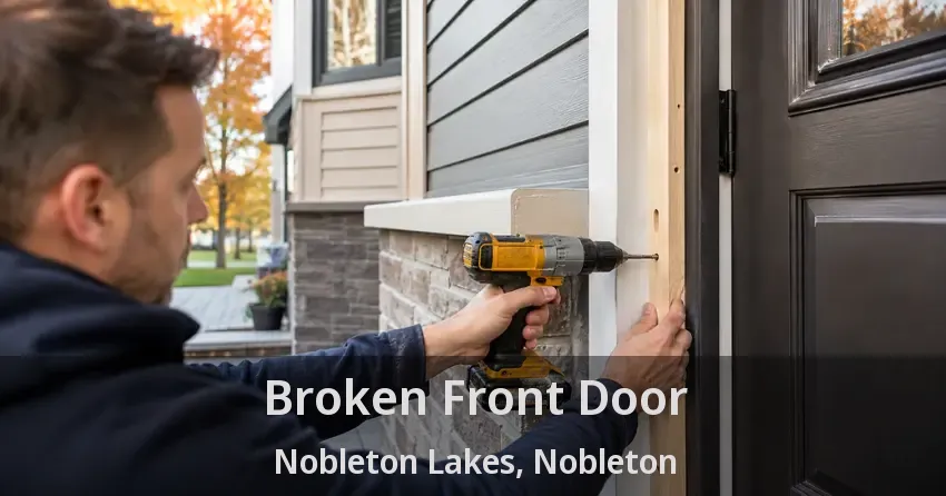 Broken Front Door Nobleton Lakes, Nobleton - ON