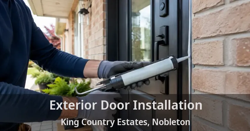 Exterior Door Installation King Country Estates, Nobleton - ON