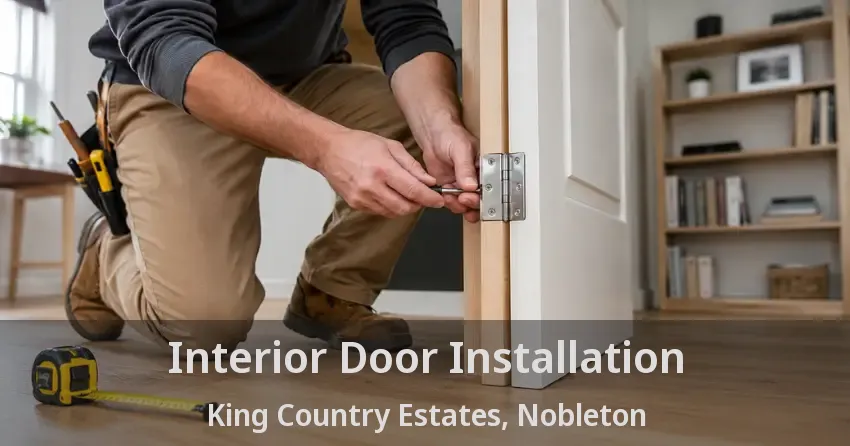 Interior Door Installation King Country Estates, Nobleton - ON