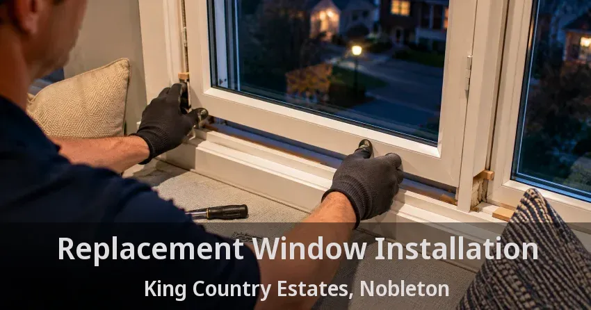 Replacement Window Installation King Country Estates, Nobleton - ON