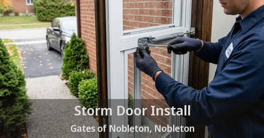 Storm Door Install Gates of Nobleton, Nobleton - ON