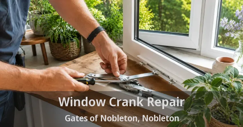 Window Crank Repair Gates of Nobleton, Nobleton - ON