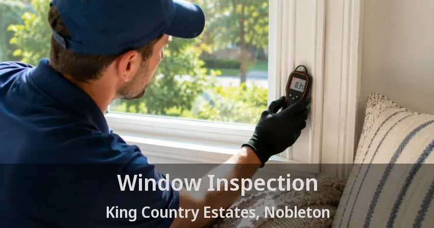 Window Inspection King Country Estates, Nobleton - ON