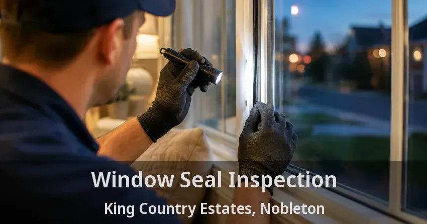 Window Seal Inspection King Country Estates, Nobleton - ON