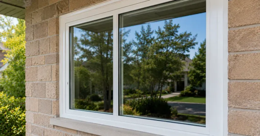 technician installing new insulated glass unit in window frame in Nobleton North, Nobleton